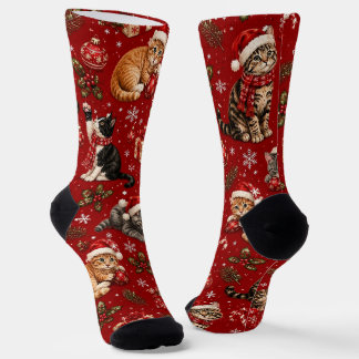 Calcetines de regalo para amantes de los gatos en