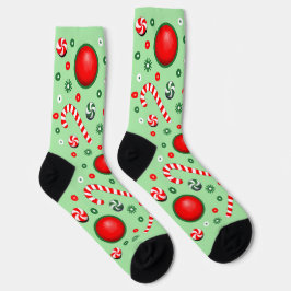Calcetines de regalos de Navidad para jugar a kick