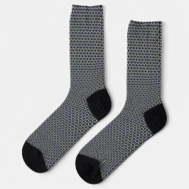 Calcetines de rejilla azul para un estilo audaz di