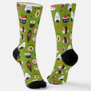 Calcetines de sushi de Kawaii