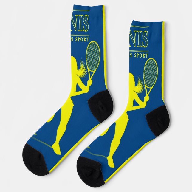 Calcetines de tenis de EE. UU.  (Izquierda)