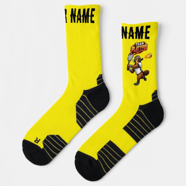 Calcetines de tenis Team Platypus (Izquierda)
