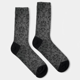 Calcetines de textura de diseñador de moda de enca