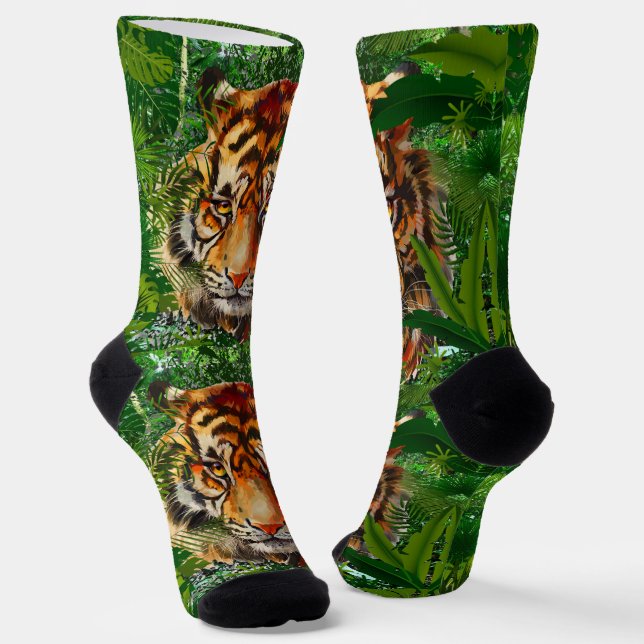 Calcetines de tigre | Calcetines de tigres de la j (Angular)