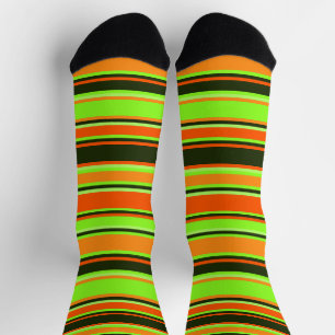 Calcetines de timbre, Naranja y equipo de mandarin