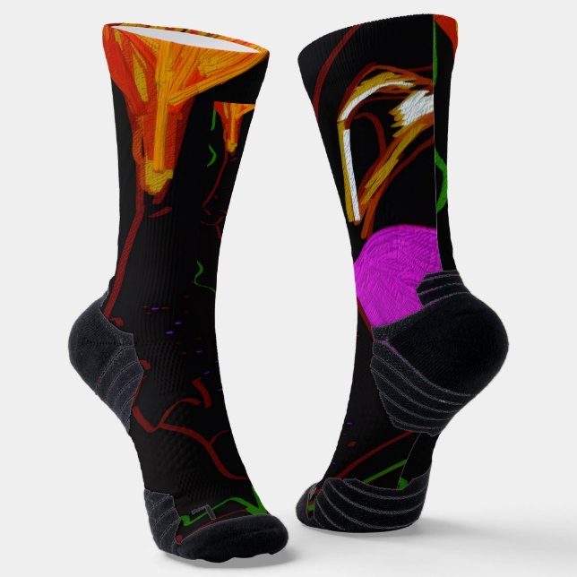 Calcetines de tripulación African Phoenix Rising (Angular)