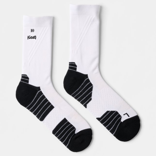 Calcetines de tripulación atléticos personalizados (Derecha)