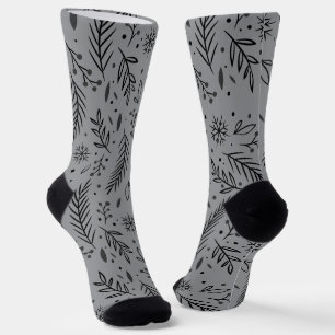 Calcetines de tripulación botánicos de invierno – 