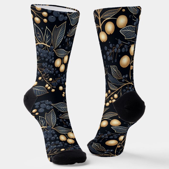 Calcetines de tripulación - Calcetines de Navidad (Angular)