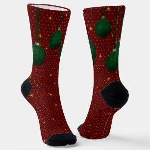 Calcetines de tripulación-Calcetines festivos de N