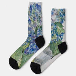 Calcetines de tripulación con Hortensias en Agua