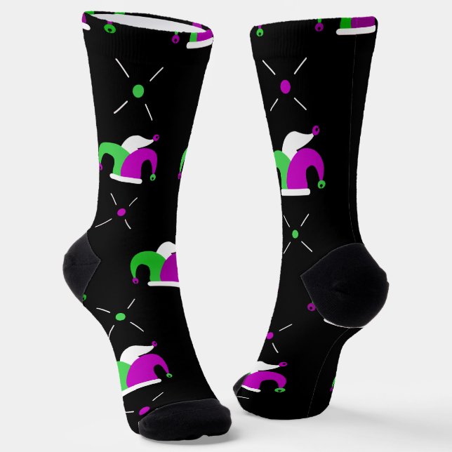 Calcetines de tripulación con sombrero de bufón de (Angular)