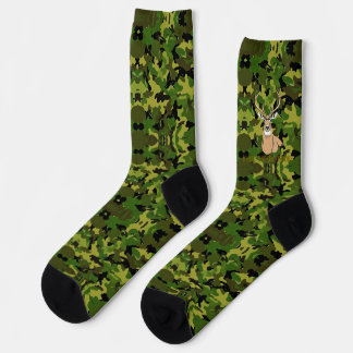 calcetines de tripulación de camuflaje personaliza