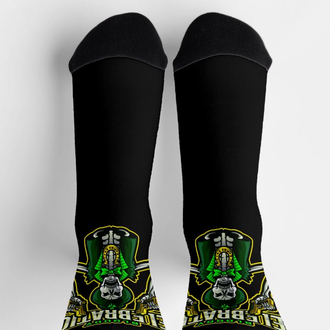 Calcetines de tripulación de esqueleto de celebrac (Arriba)
