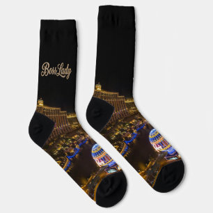 Calcetines de tripulación de jefa