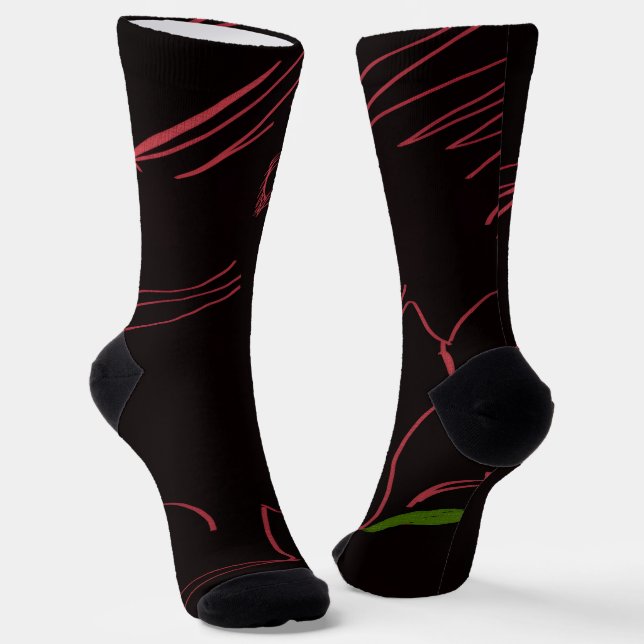 Calcetines de tripulación de rockstar legendarios (Angular)