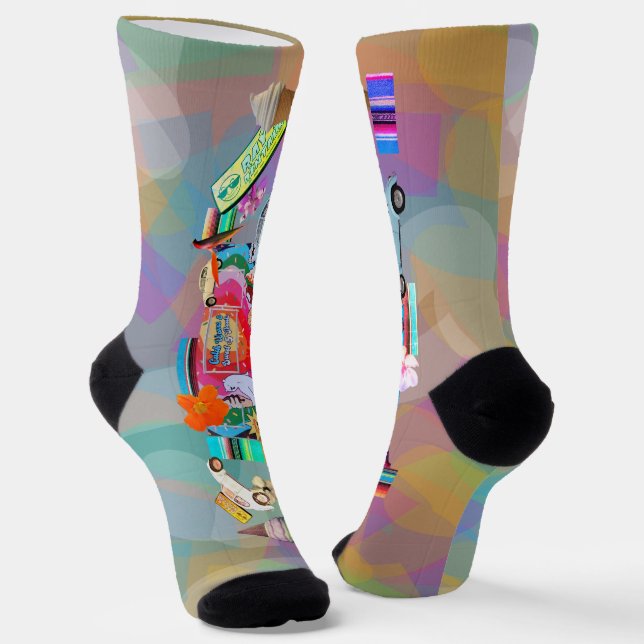 Calcetines de tripulación de verano (Angular)
