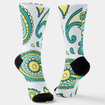 Calcetines de tripulación - Diseño clásico de pais