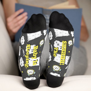 Calcetines de tripulación El bebé está durmiendo