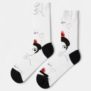 Calcetines de tripulación lindos