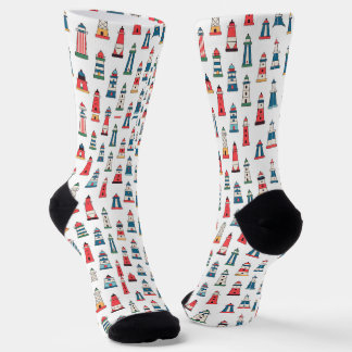 Calcetines de tripulación náutica Faróis de Portug
