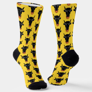 Calcetines de tripulación para hombres con bandera