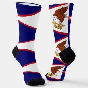 Calcetines de tripulación para mujeres con la band