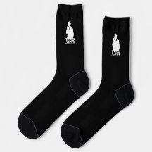 Calcetines de tripulación premium con silueta de g