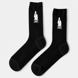 Calcetines de tripulación premium con silueta de g