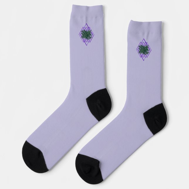 Calcetines de tripulación premium PassionVine Trel (Izquierda)