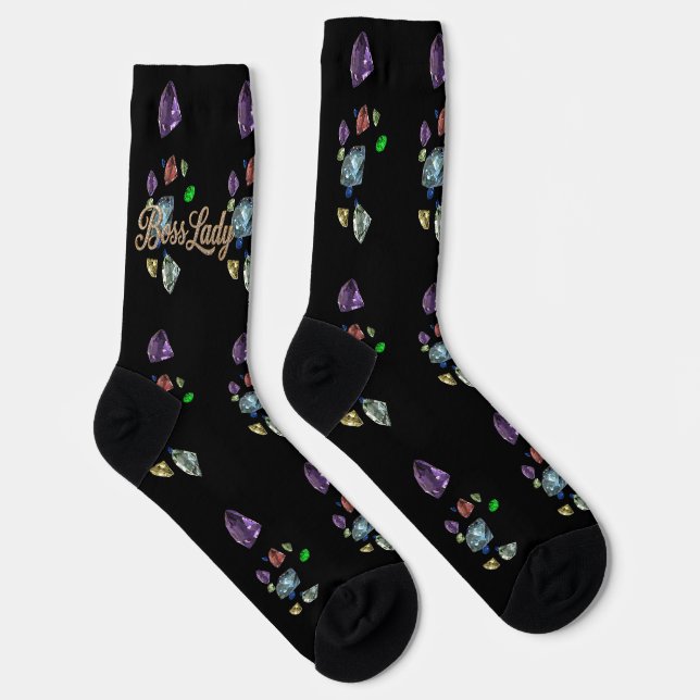 Calcetines de tripulación Señora Jefa (Derecha)
