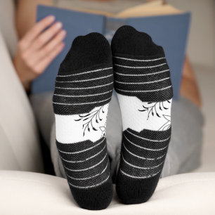 Calcetines Decorativo, piedra de manzana, Bianca