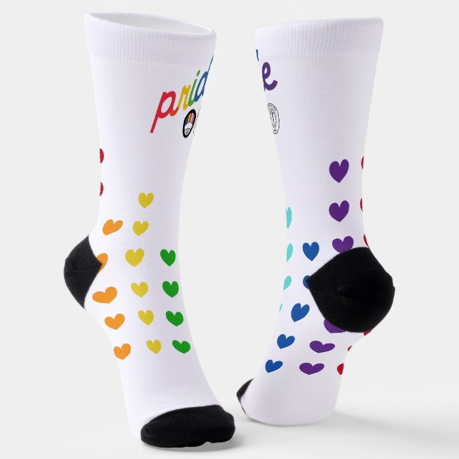Calcetines del corazón del arcoiris | AOSA y AWS (Angular)