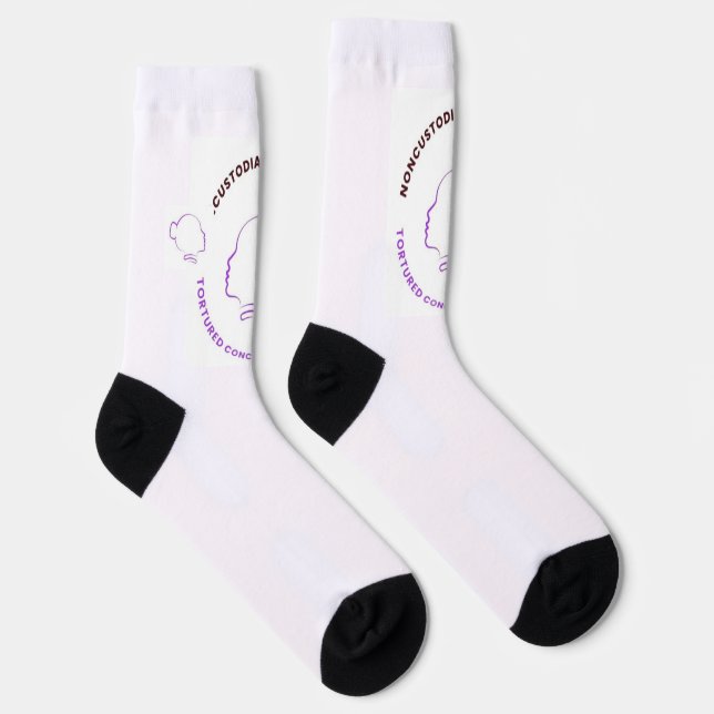 Calcetines del Día de la Madre no custodial (Derecha)