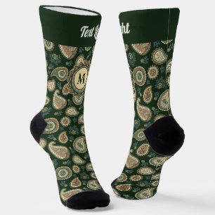 Calcetines del patrón Cypress Paisley