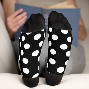 Calcetines del patrón Polk-A-Dot