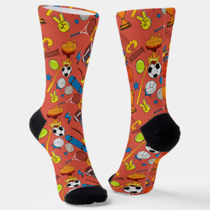 Calcetines Deportes Atléticos Retro Cómic