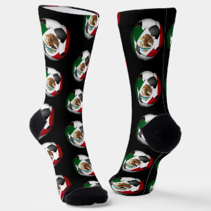 Calcetines Deportes de la pelota de fútbol de México