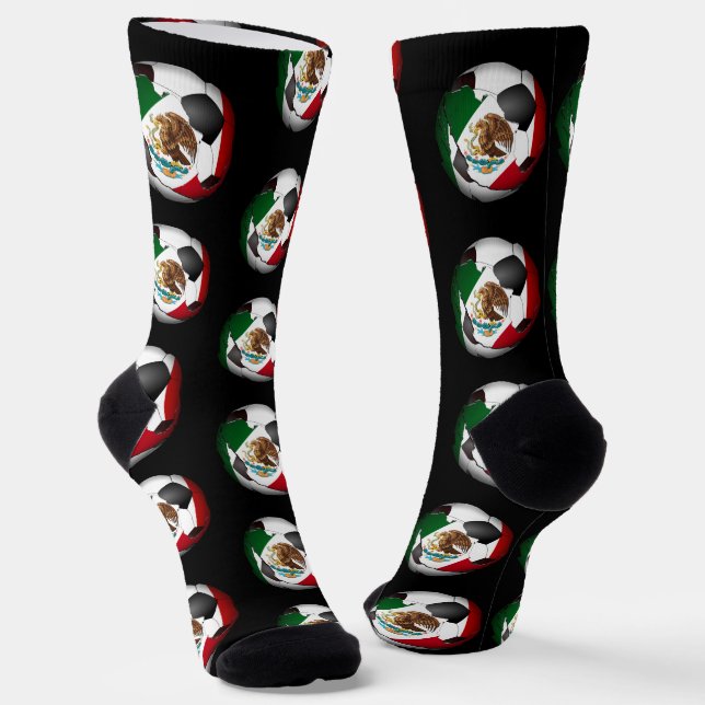 Calcetines Deportes de la pelota de fútbol de México (Angular)