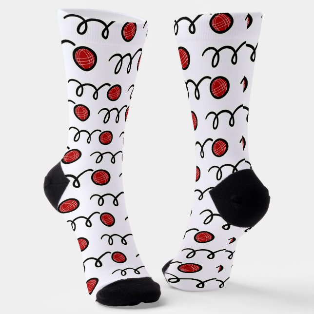 Calcetines deportivos de la tripulación de la esta (Angular)