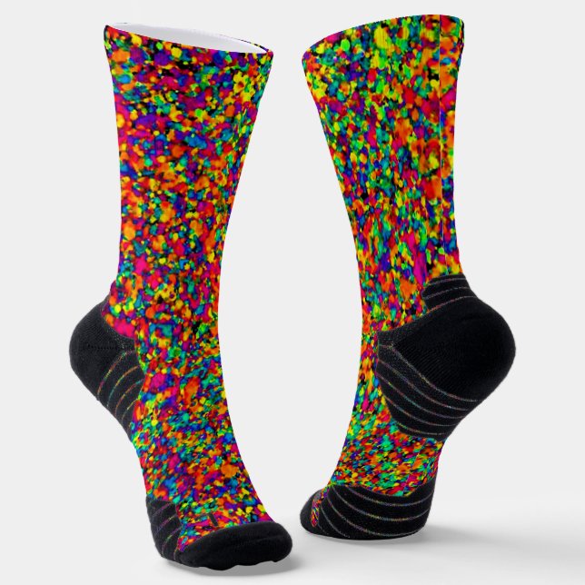 Calcetines Deportivos - Pequeña Salpicadura (Angular)