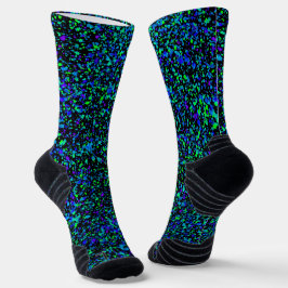 Calcetines Deportivos - Salpicaduras Azules