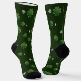 Calcetines Día de Shamrock St. Patrick