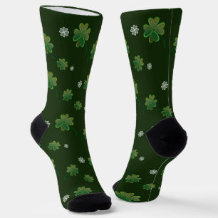 Calcetines Día de Shamrock St. Patrick