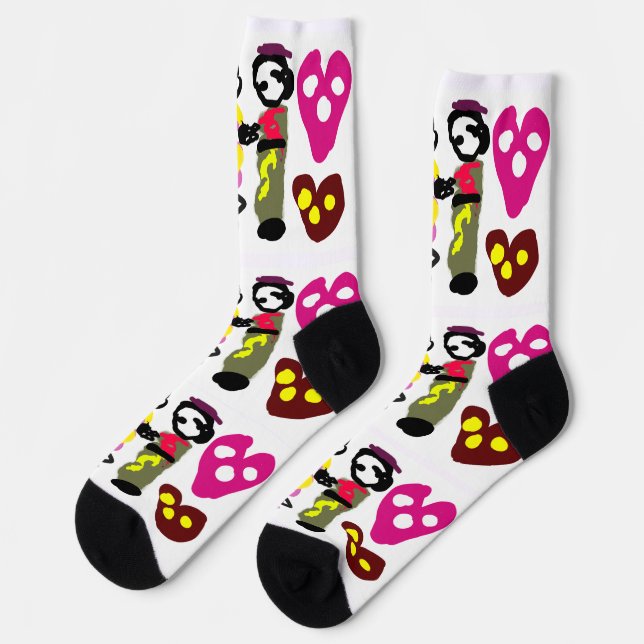 Calcetines Día dulce de San Valentín (Izquierda)