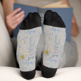 Calcetines dibujados a mano por mi hijo