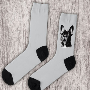 Calcetines Dibujar Bulldog francés
