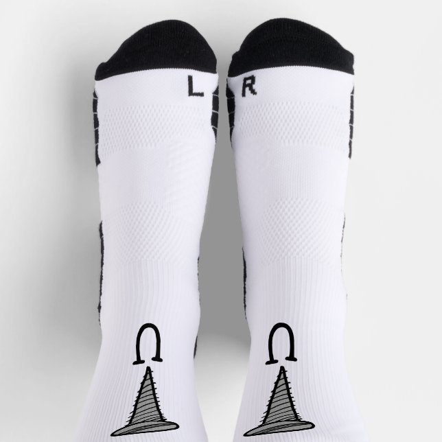 Calcetines ¡Dile a todos cómo te sientes con estas bellezas! (Arriba)