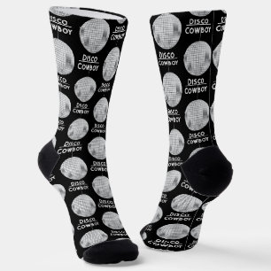 Calcetines Disco de diversión Vaquero Disco Soltero