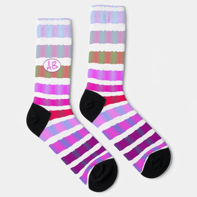 Calcetines Diseñador llamativo (Derecha)